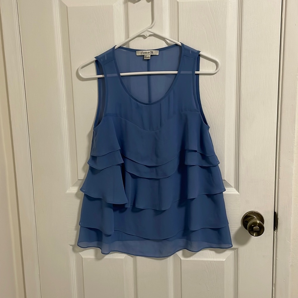 Sale! Forever 21 Ruffled Blouse